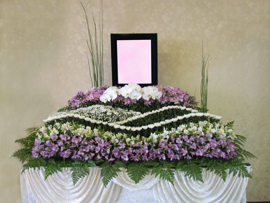 市民葬祭のお花で送る家族葬