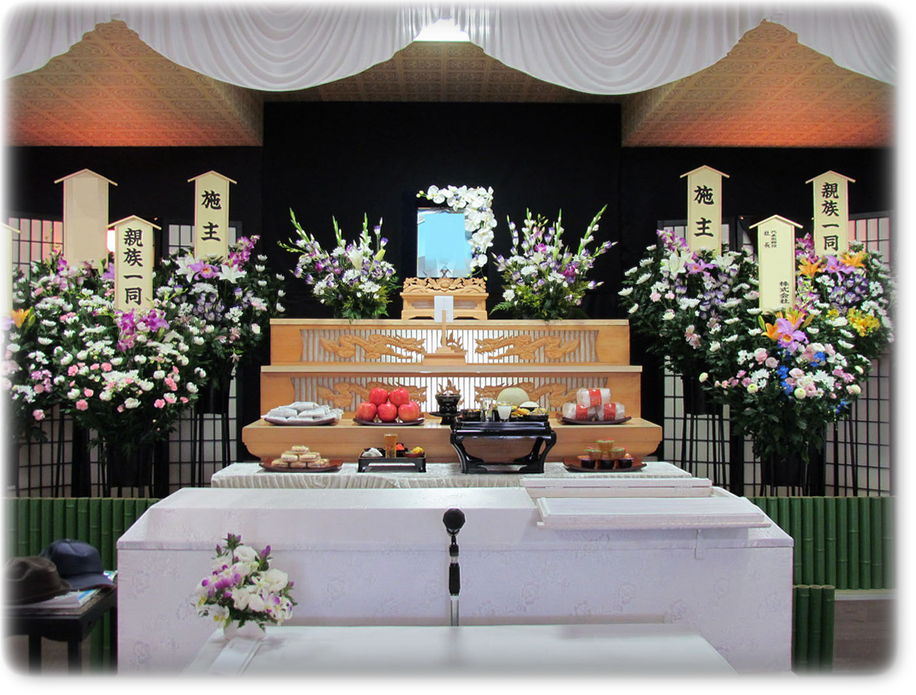 会館にてMOA葬儀