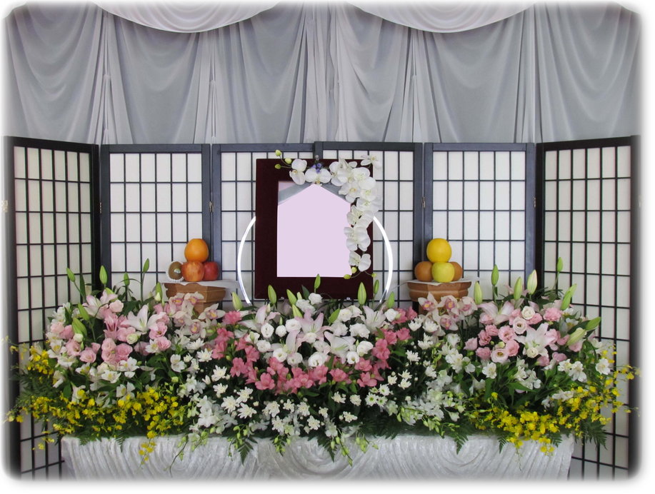 20プラン火葬式、県外に菩提寺様があり、後日 本葬儀（骨葬）のご予定。ご家族10名様で小田葬会館にてゆっくりお見送りを致しました